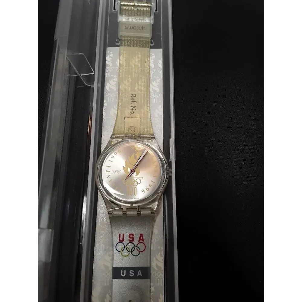 Vintage UNOPENED UNWORN 1996 Swatch Atlanta Olympic Team USA Special Exhibition